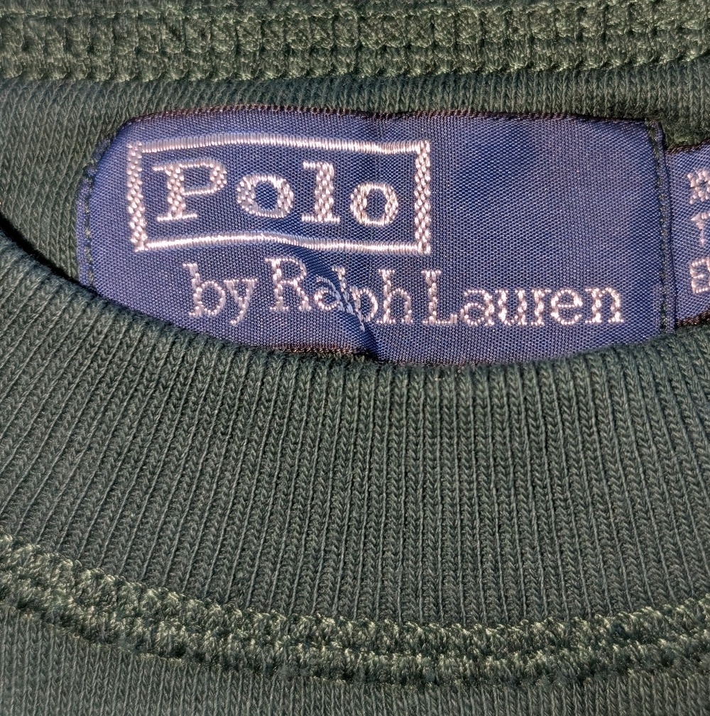 Wimbledon Crest Fleece Crewneck PRL - Picture 3 of 16